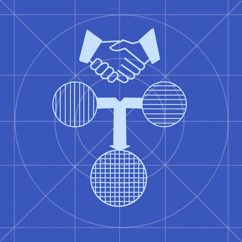 BERTRAM advisory - merger and acquisition services pictogram